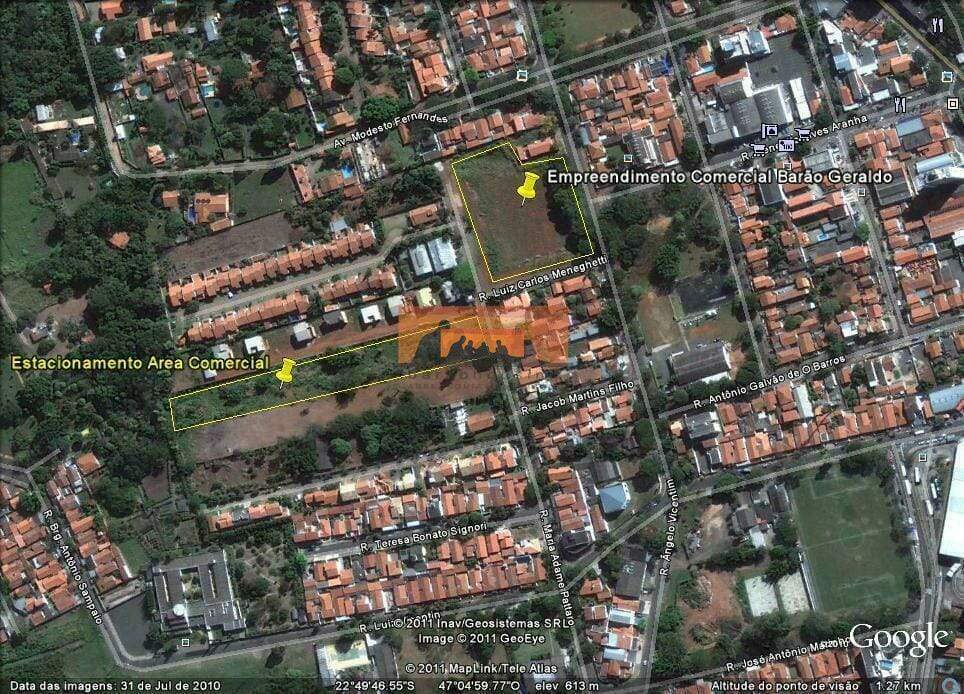 Área à venda no Vila Modesto Fernandes: 