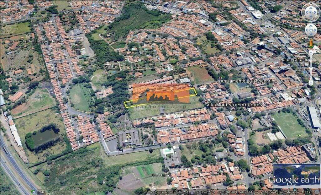Área à venda no Vila Modesto Fernandes: 