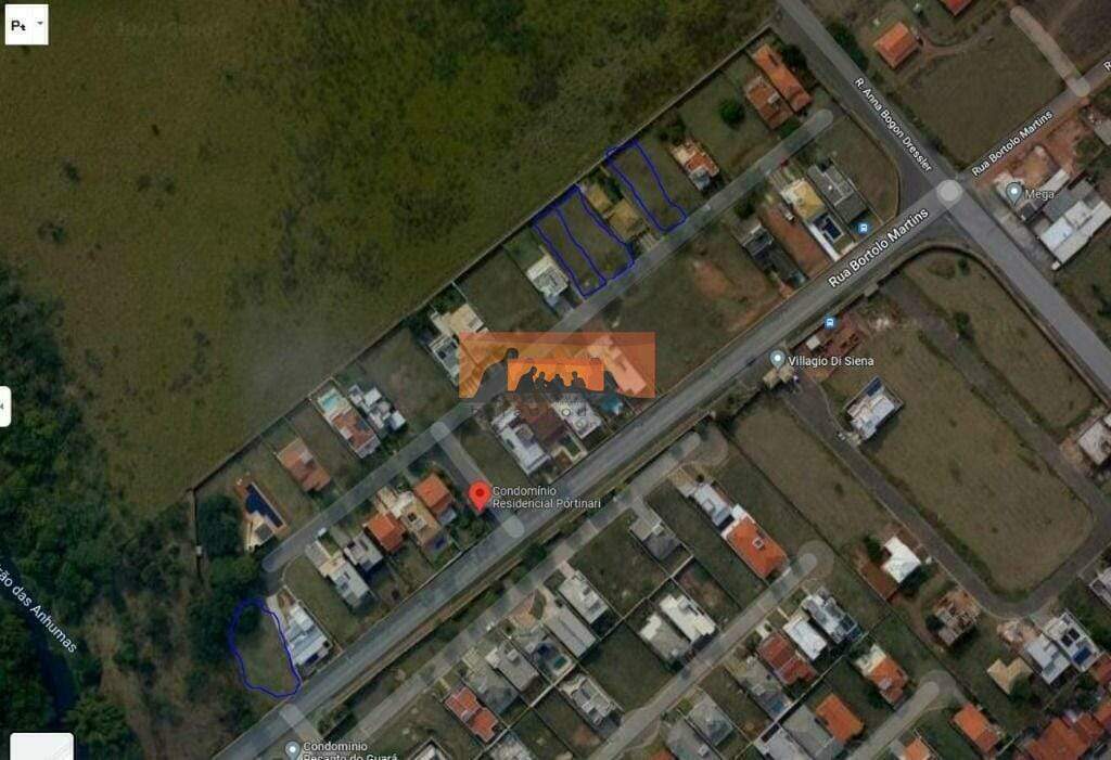Lote em condomínio à venda no Condominio Residencial Portinari: 