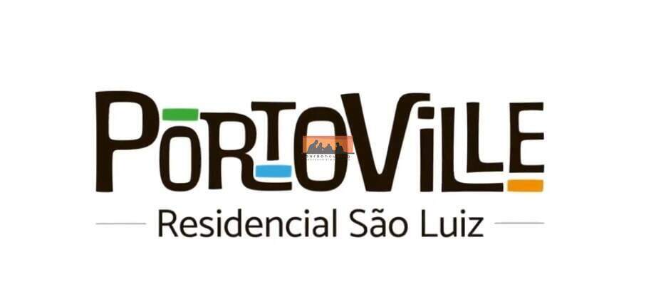 Lote em condomínio à venda no Portoville São Luiz Residencial: 