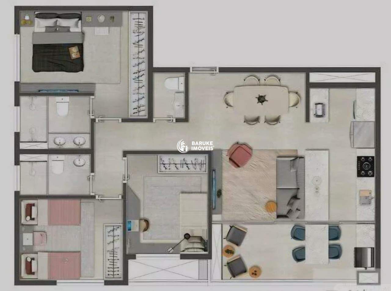 Apartamento à venda no bairro CENTROIndaiatuba: 