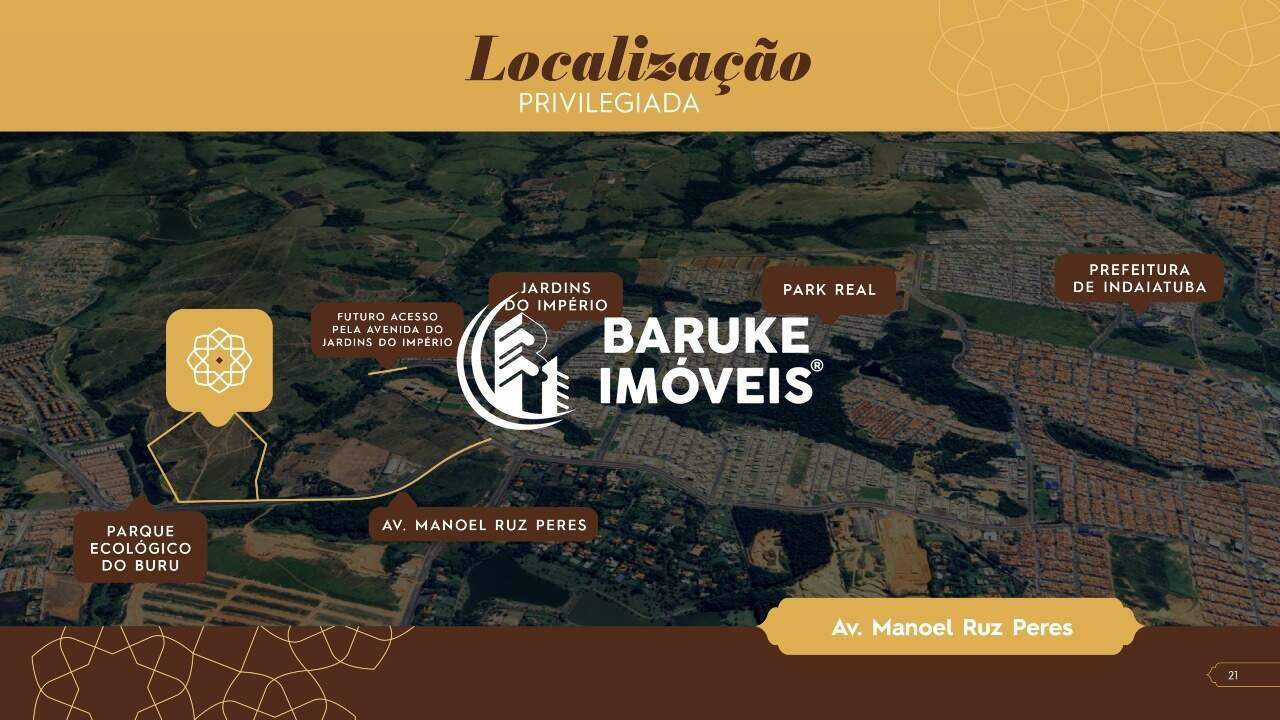 Terreno à venda no bairro Parque Zarah SafiraIndaiatuba: 