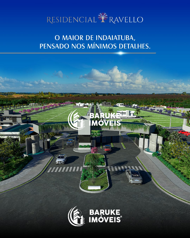 Terreno à venda no bairro Jardim Residencial RavelloIndaiatuba: 