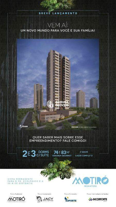 Apartamento à venda no bairro Vila SfeirIndaiatuba: 