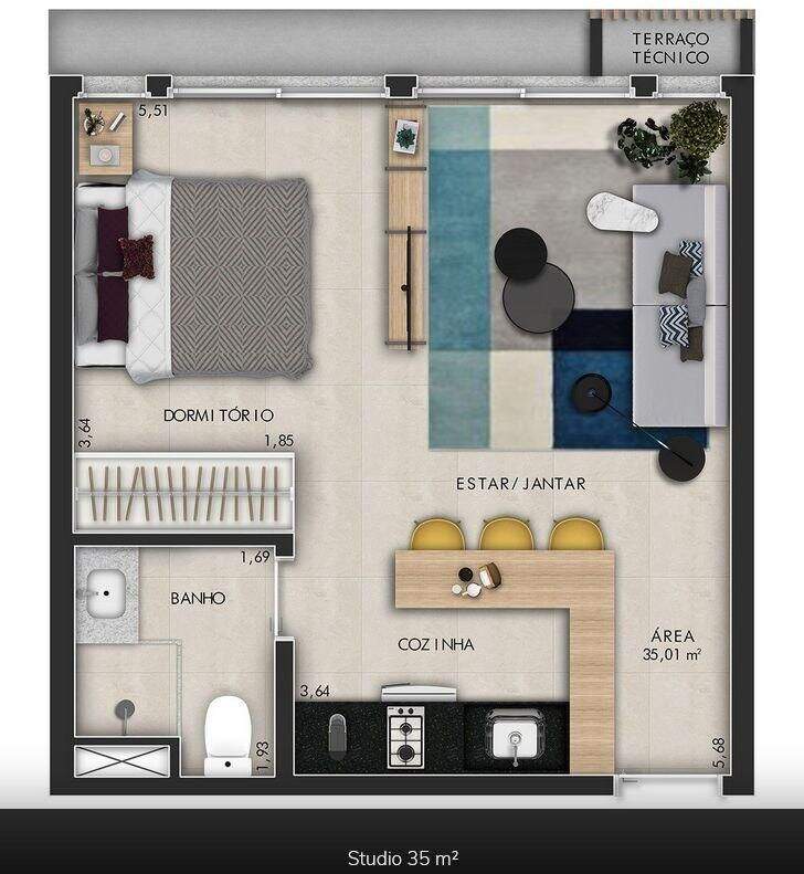 Apartamento à venda no Jardim Panorama: 
