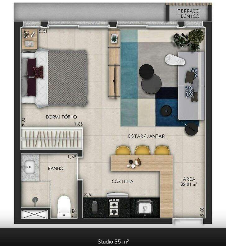 Apartamento à venda no Jardim Panorama: 