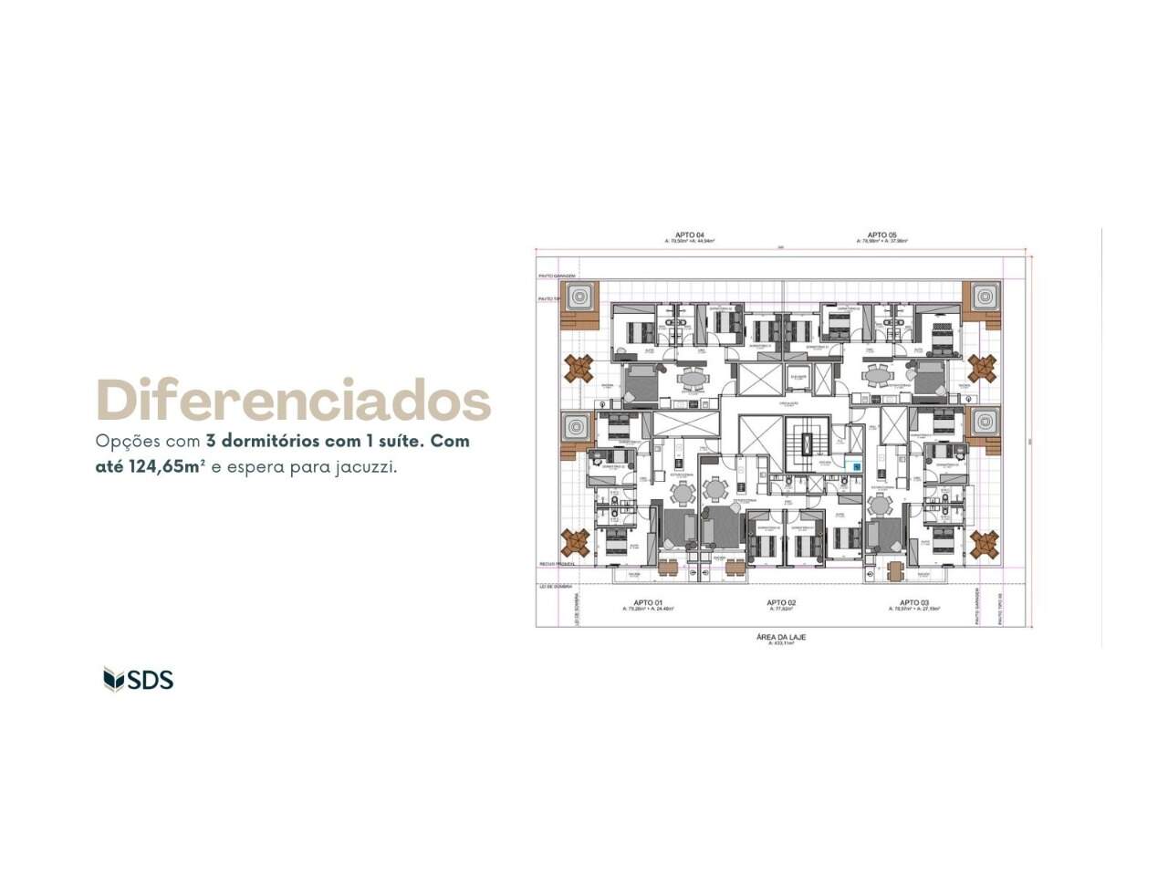 Apartamento à venda no Praia de Palmas: 