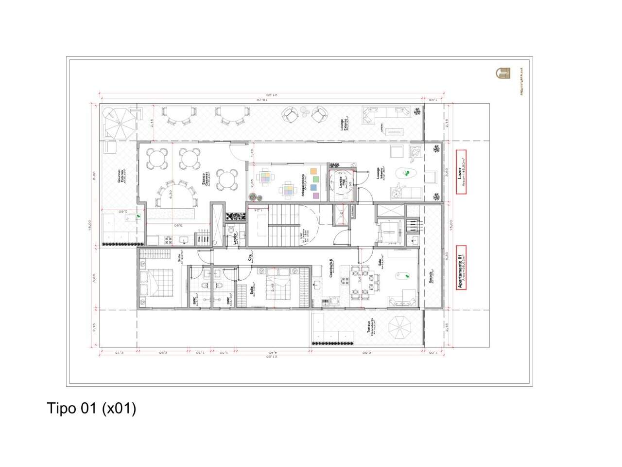 Apartamento à venda no Armação da Piedade: 