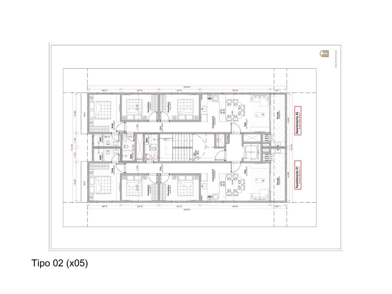 Apartamento à venda no Armação da Piedade: 