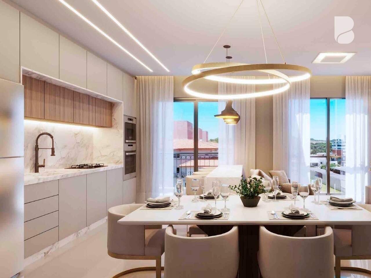 Apartamento à venda no Praia Grande: 