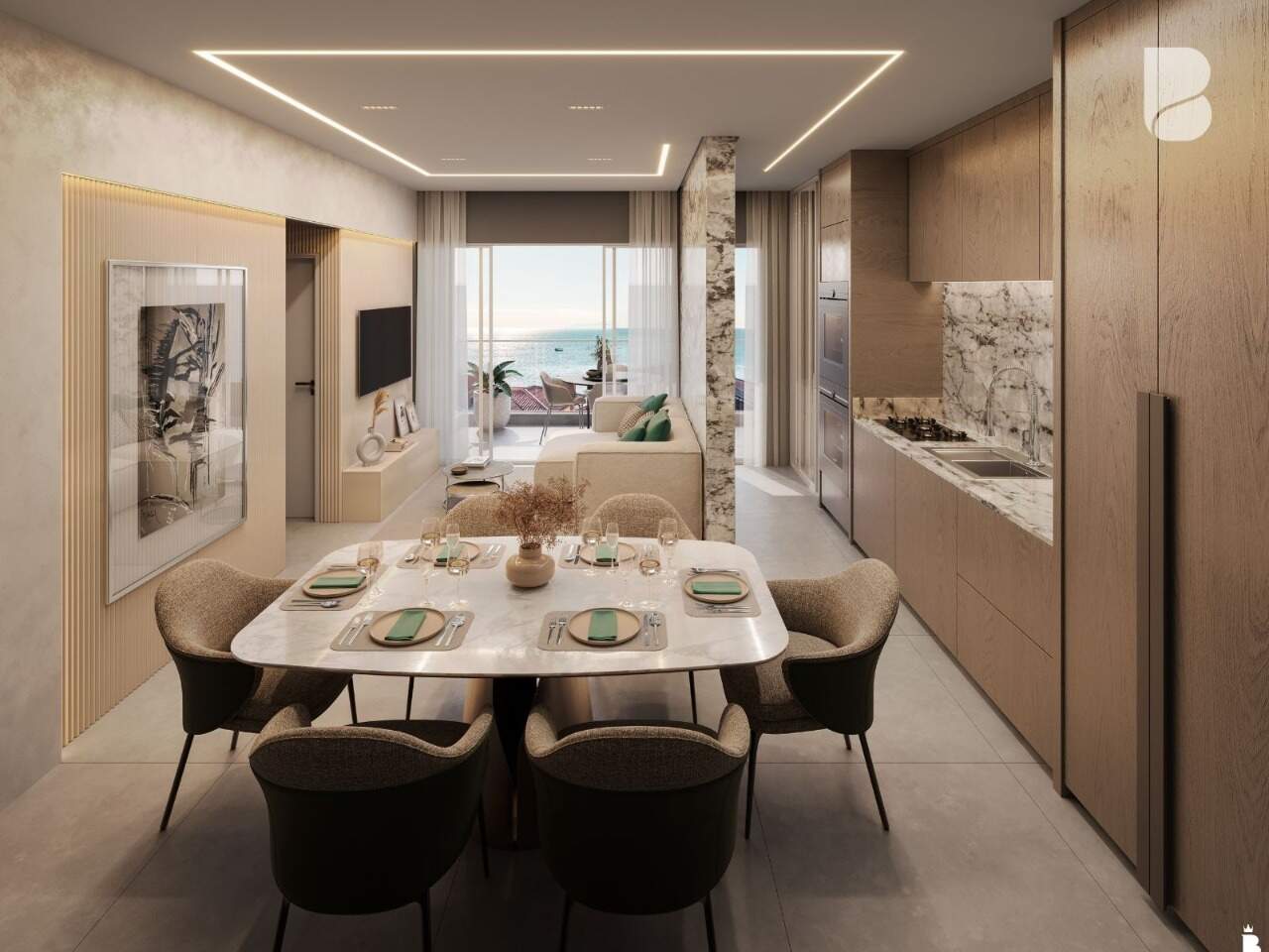 Apartamento à venda no Praia Grande: 