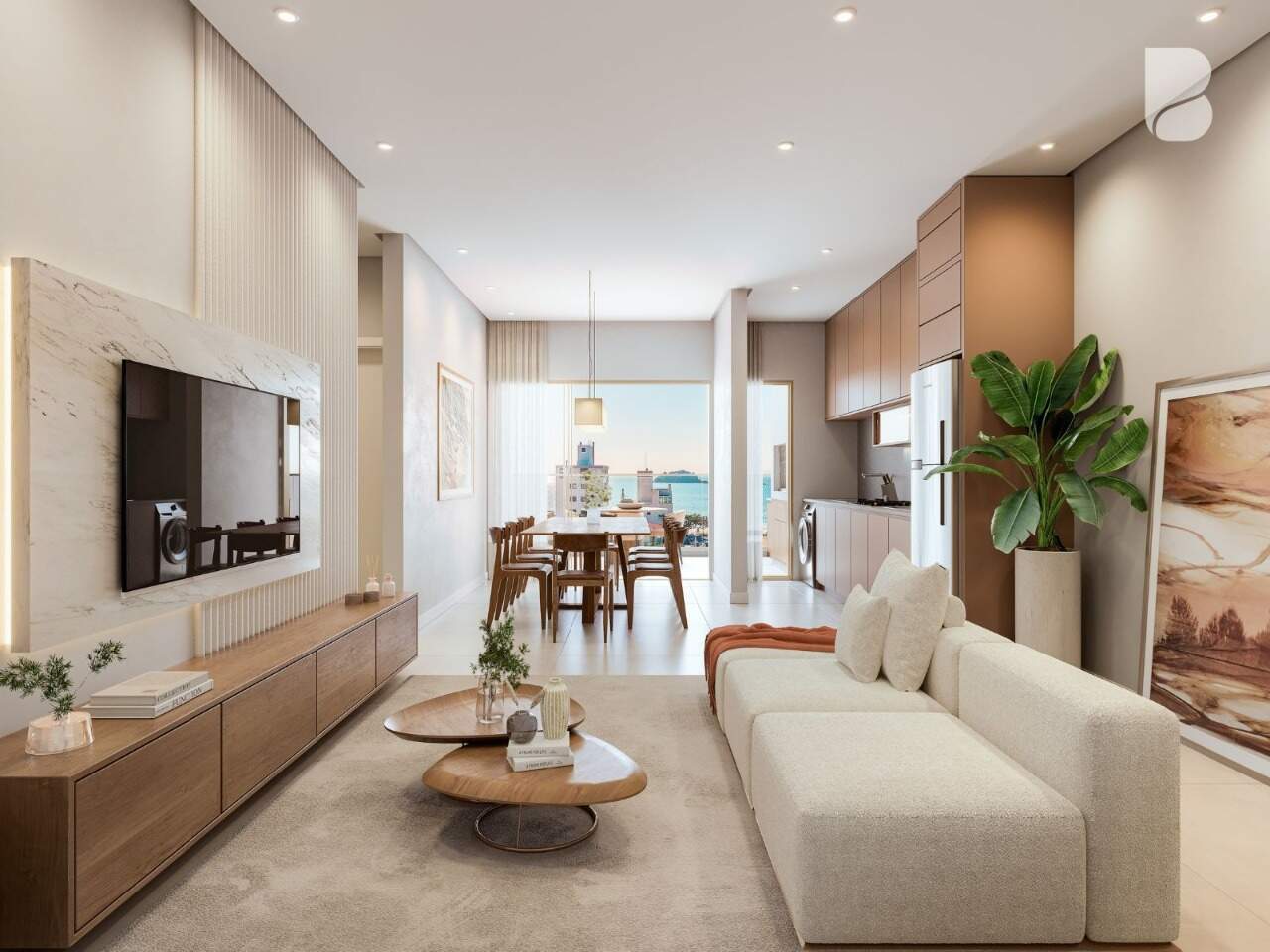 Apartamento à venda no Praia de Palmas: 