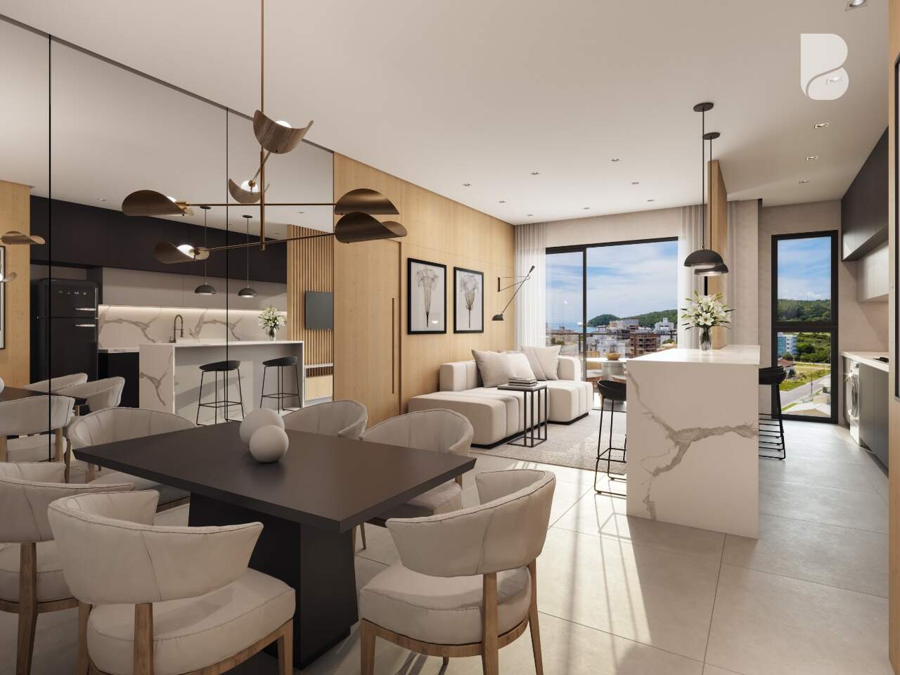 Apartamento à venda no Praia de Palmas: 