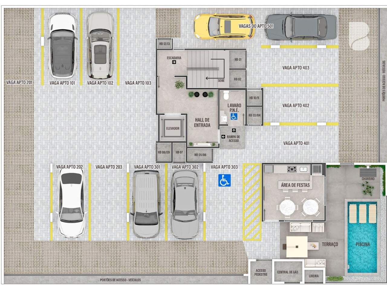 Apartamento à venda no Praia de Palmas: 