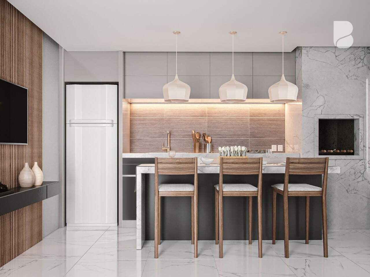 Apartamento à venda no Praia de Palmas: 