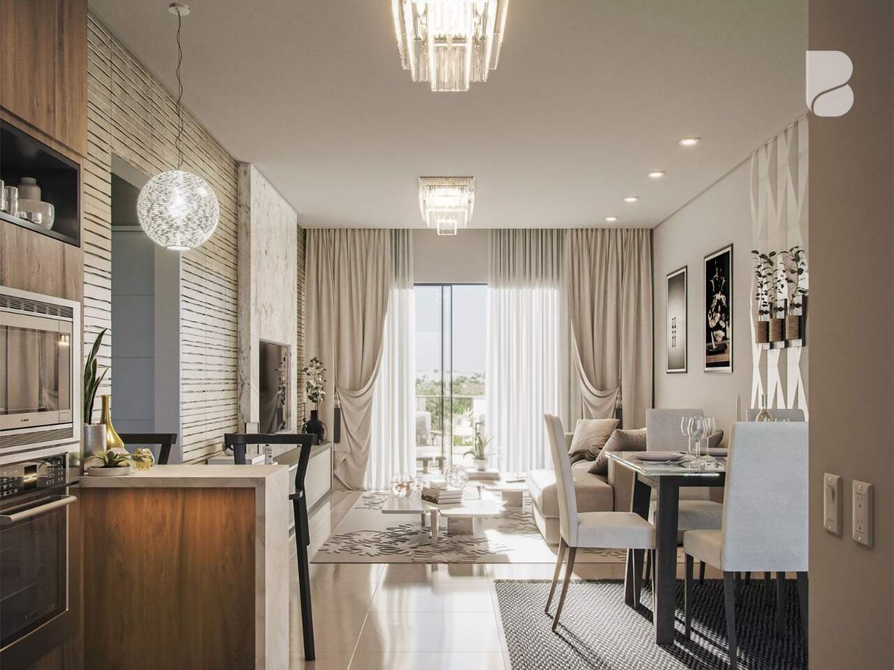 Apartamento à venda no Praia de Palmas: 