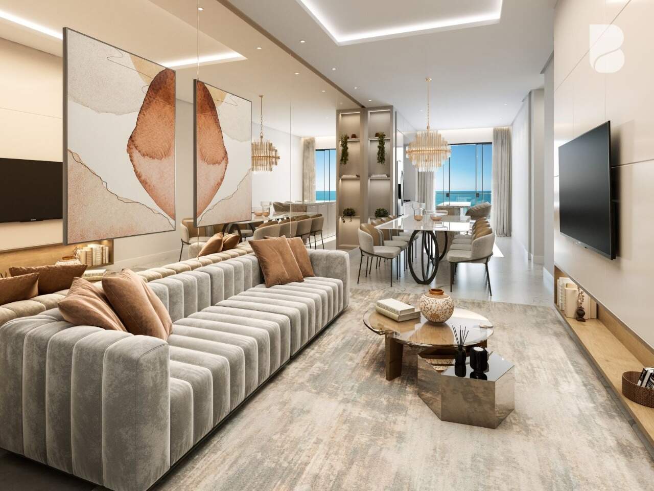 Apartamento à venda no Praia Grande: 
