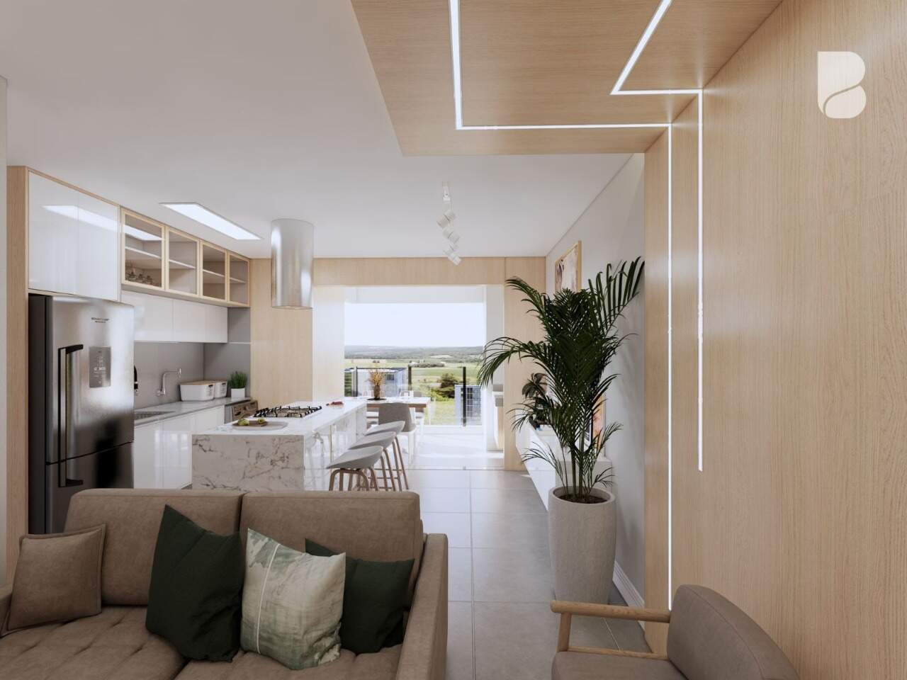Apartamento à venda no Praia de Palmas: 