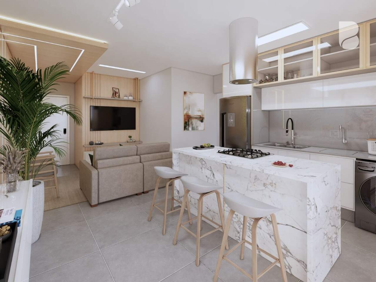 Apartamento à venda no Praia de Palmas: 