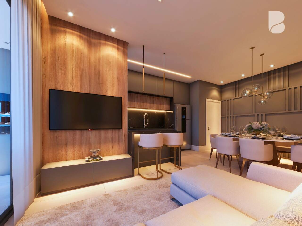 Apartamento à venda no centro: 