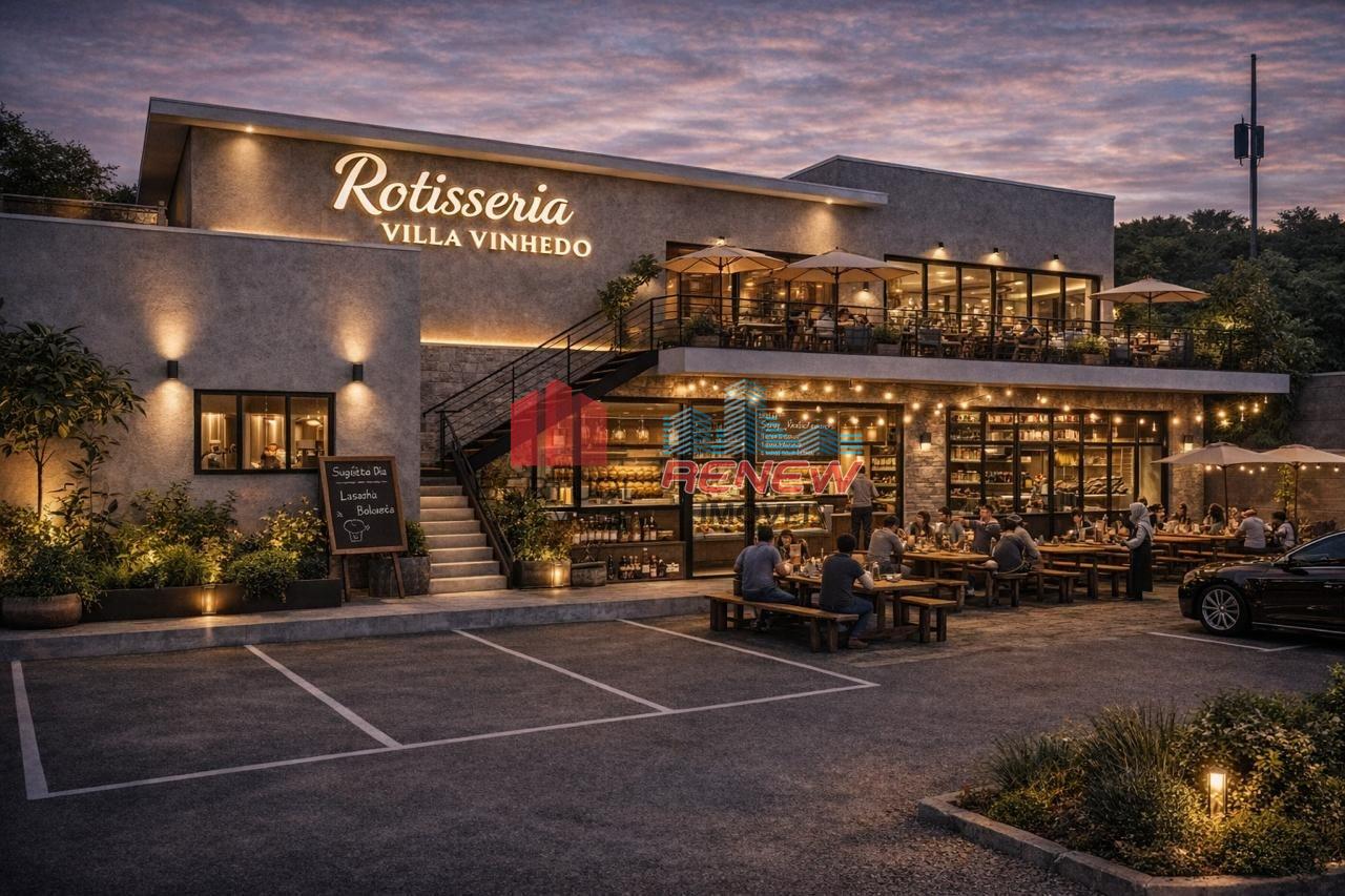 Salão comercial para aluguel Loteamento Banespa em Vinhedo: 