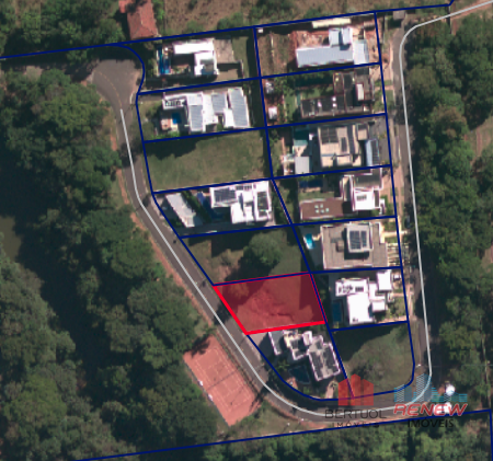 Terreno em condomínio à venda Condomínio Portal do Lago em Valinhos: 