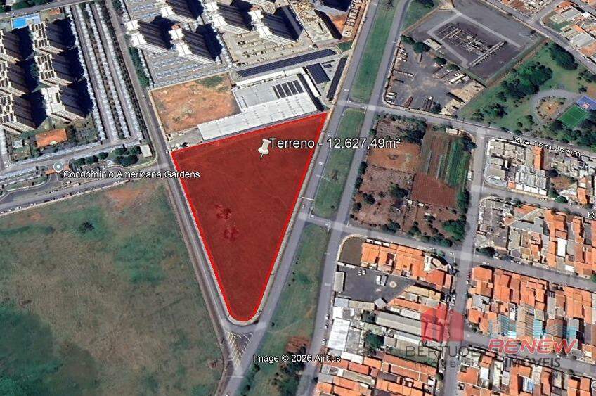 Terreno Comercial à venda Parque Residencial Jaguari em Americana: 