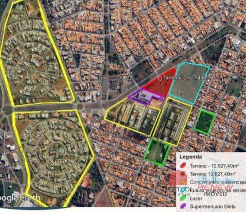 Terreno Comercial à venda Parque Residencial Jaguari em Americana: 