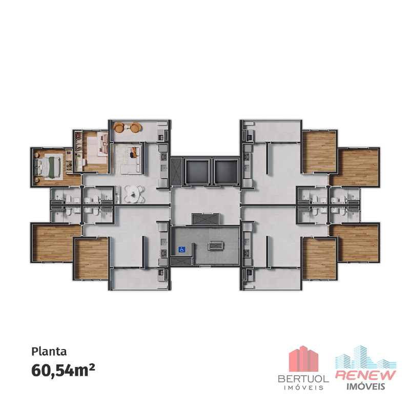 Apartamento à venda Vila Itália Residence em Valinhos: 