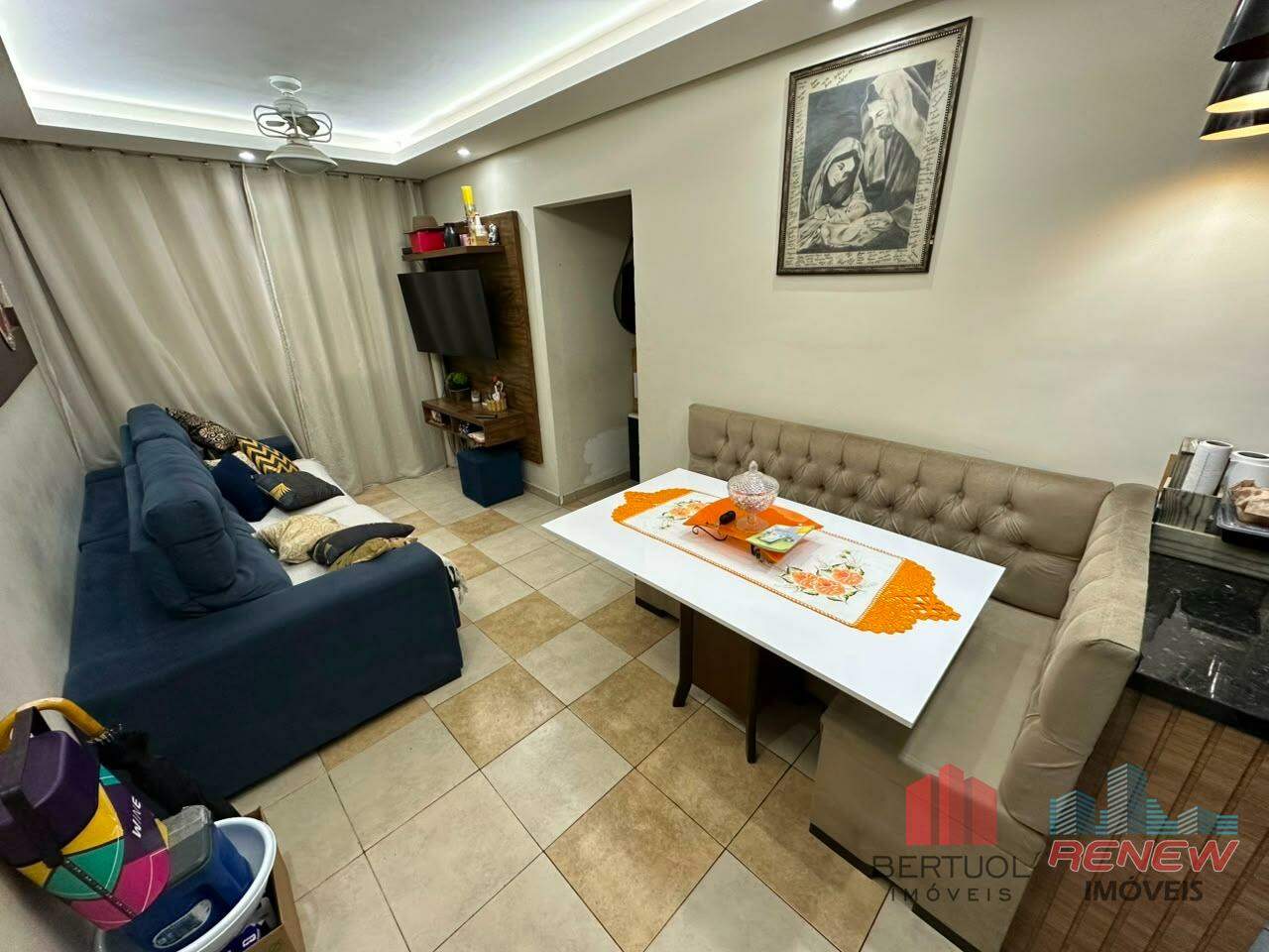 Apartamento à venda Condomínio Residencial Sol Maior em Vinhedo: SALA JANTAR / SALA TV