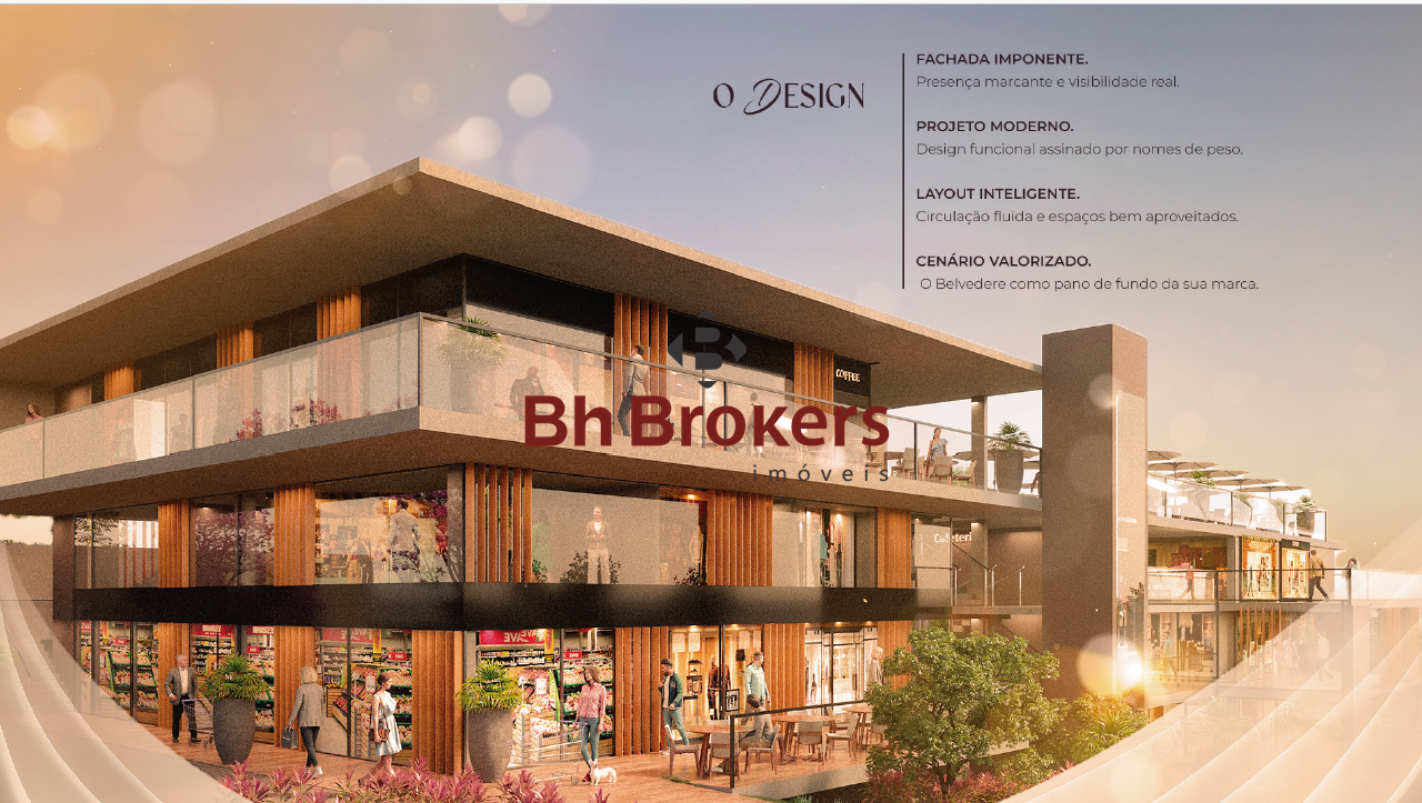 Loja à venda no Belvedere: 