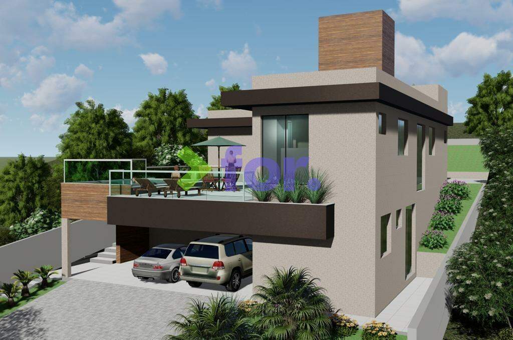 Lote em condomínio à venda no Alphaville Lagoa dos Ingleses: Fachada projeto