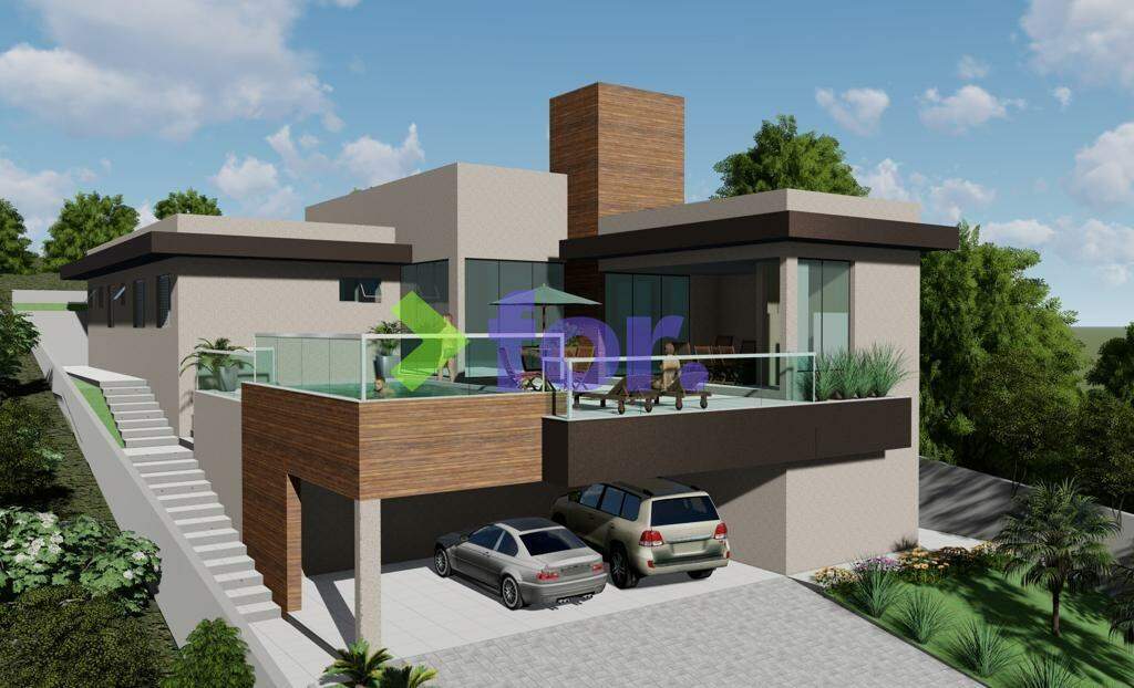 Lote em condomínio à venda no Alphaville Lagoa dos Ingleses: Fachada projeto