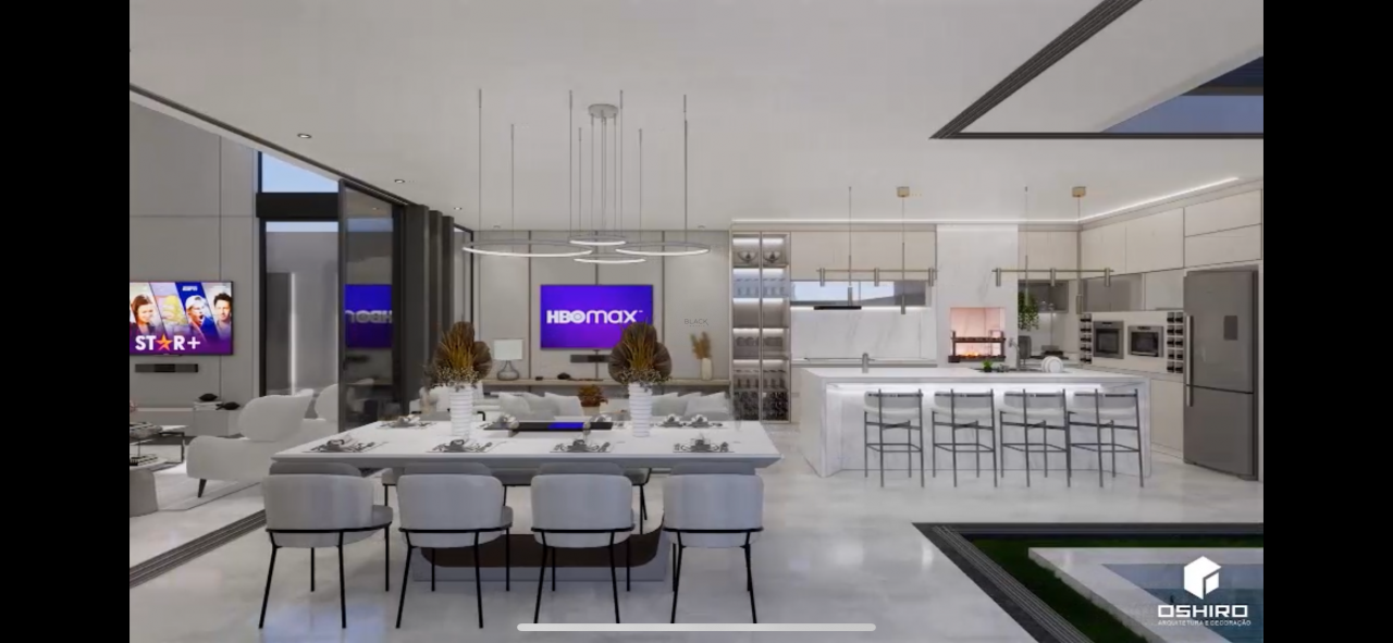 Casa Térrea Imponente e Moderna no Ecoville