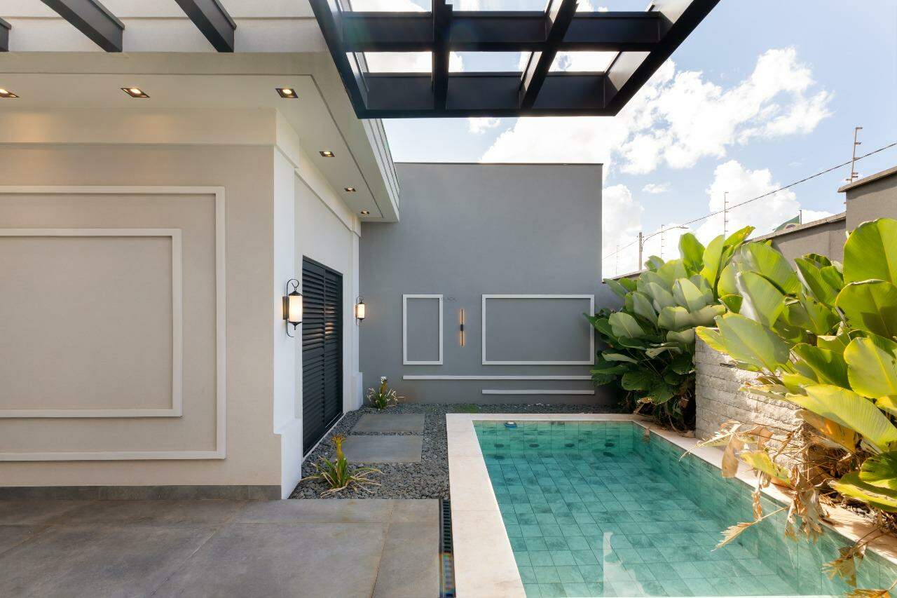 Casa em condomínio à venda, 4 vagas, Porto Seguro – Dourados/MS
