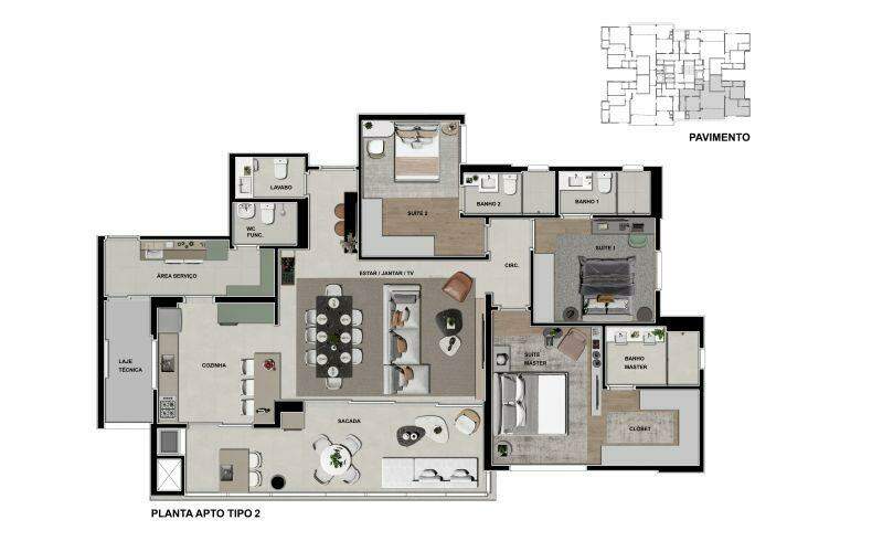 Apartamento no Legacy – melhor Edifício Residencial de Dourados - Foto 20