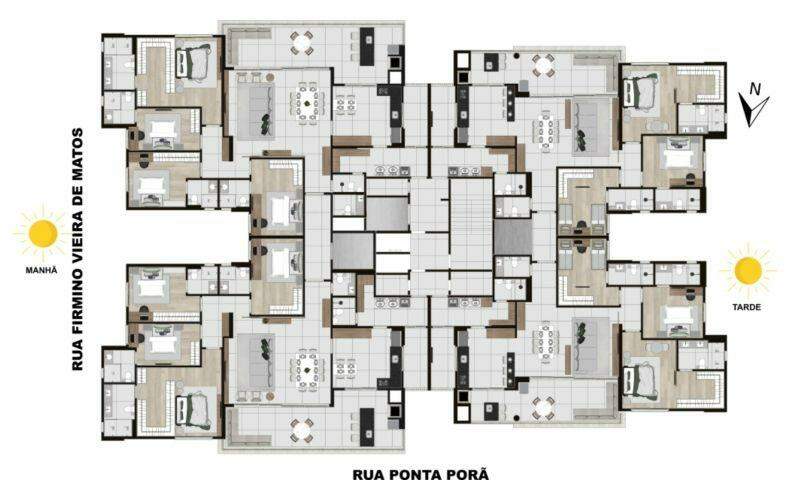 Apartamento no Legacy – melhor Edifício Residencial de Dourados - Foto 19