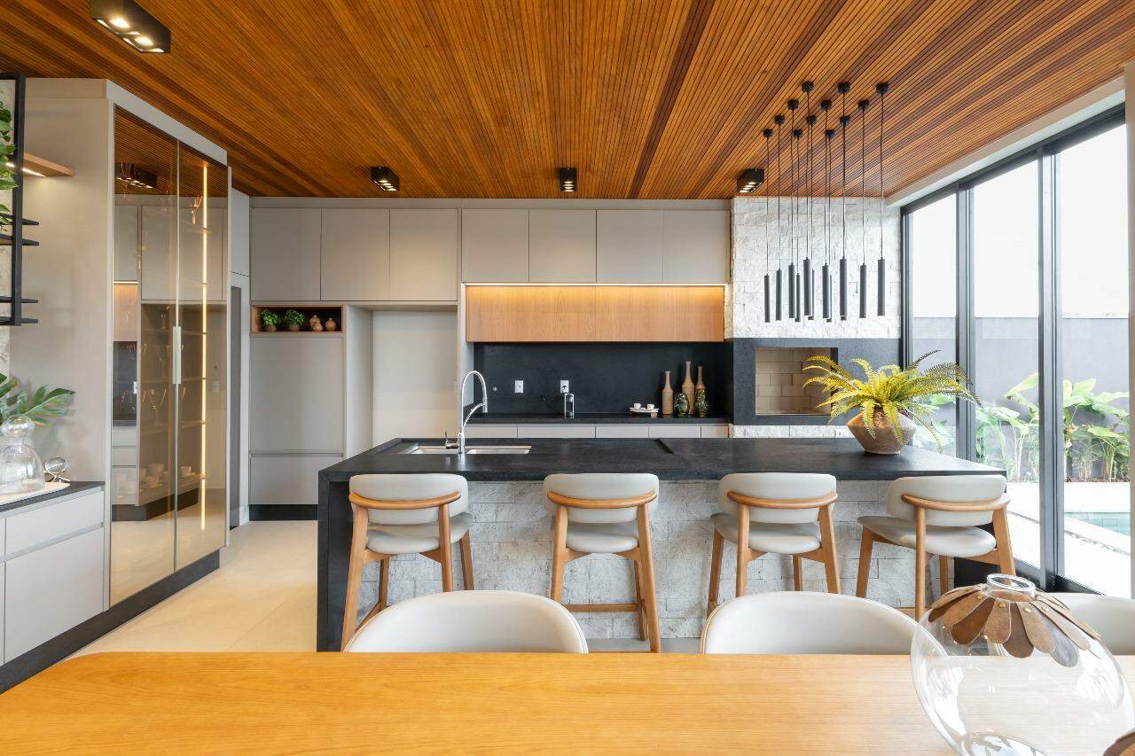 Casa em condomínio à venda, 3 suítes, 4 vagas, Porto unique – Dourados/MS