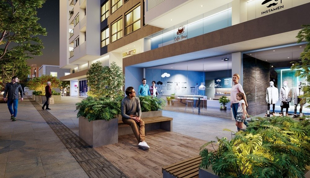 Apartamento[ NumeroQuarto] Trindade Florianópolis Seleto: 