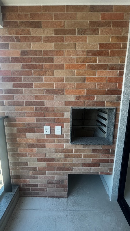 Apartamento[ NumeroQuarto] Balneário Florianópolis Bliss Living: sacada com churrasqueira