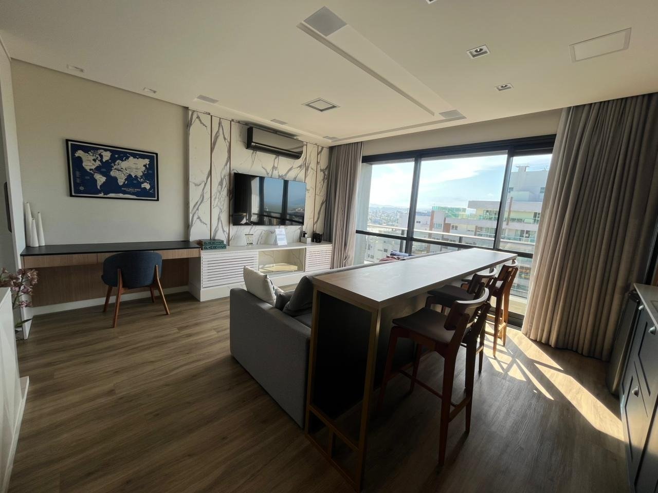 Estúdio[ NumeroQuarto] Centro Florianópolis Top Vision Tower: 