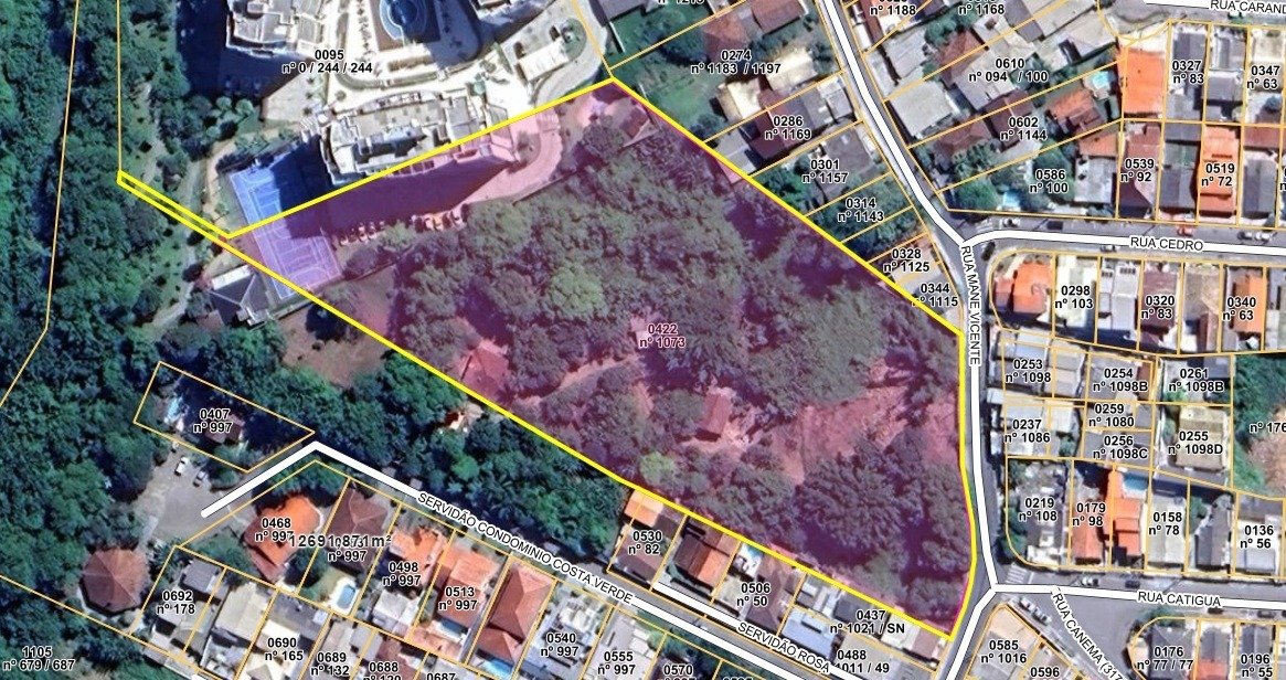 Terreno[ NumeroQuarto] Monte Verde Florianópolis : 