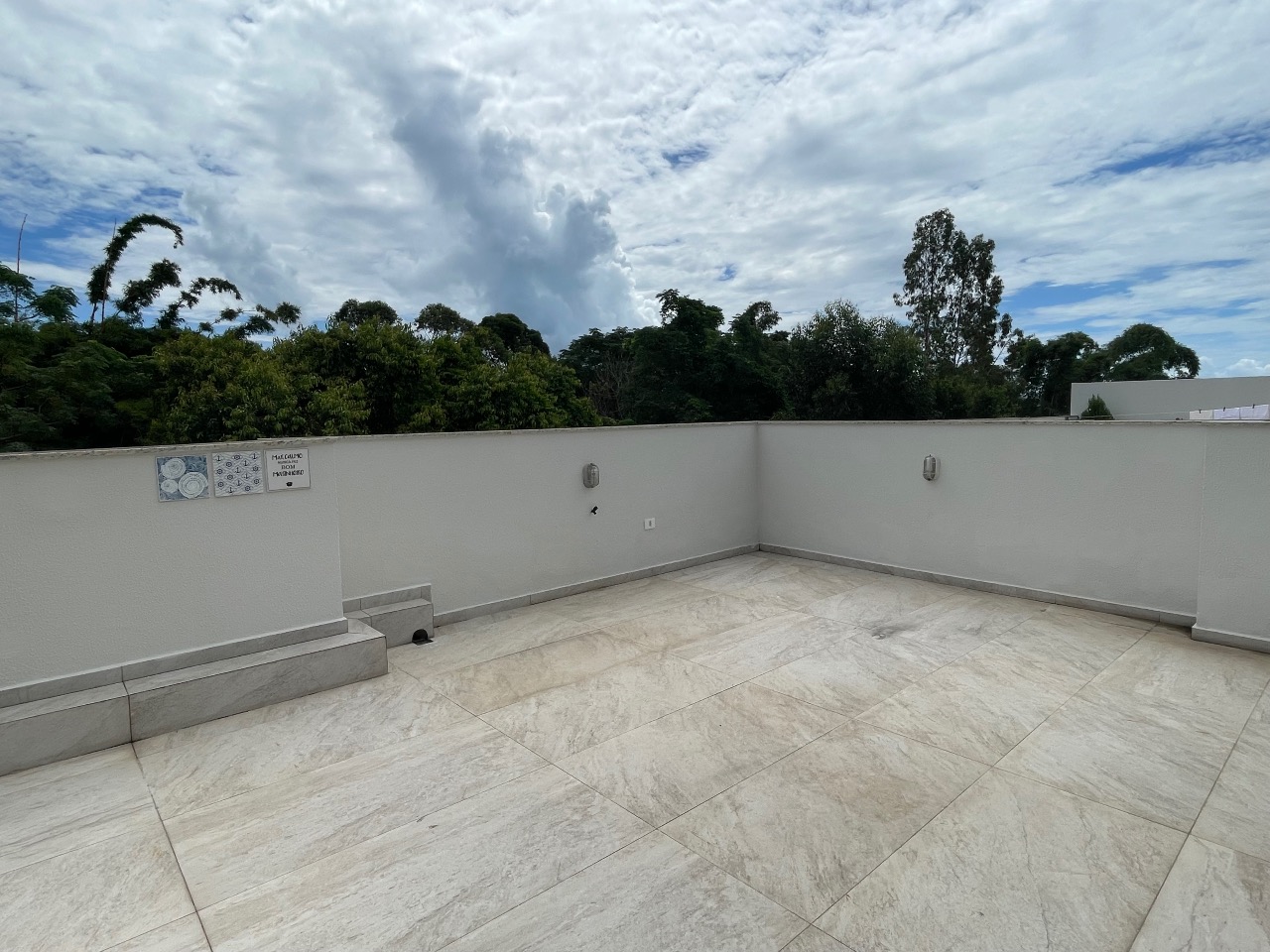 Cobertura[ NumeroQuarto] Canasvieiras Florianópolis Bella Vita Residence : Terraço