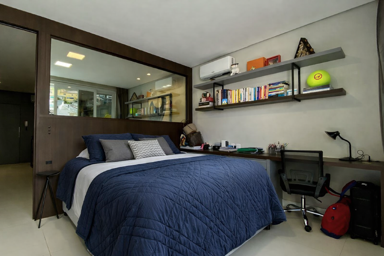 Estúdio[ NumeroQuarto] Centro Florianópolis Jardim Milano: 