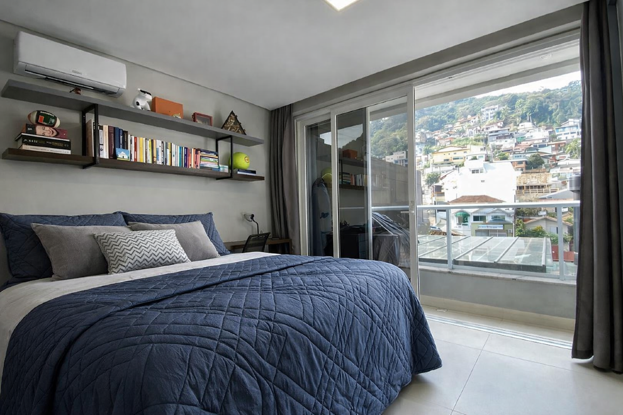 Estúdio[ NumeroQuarto] Centro Florianópolis Jardim Milano: 