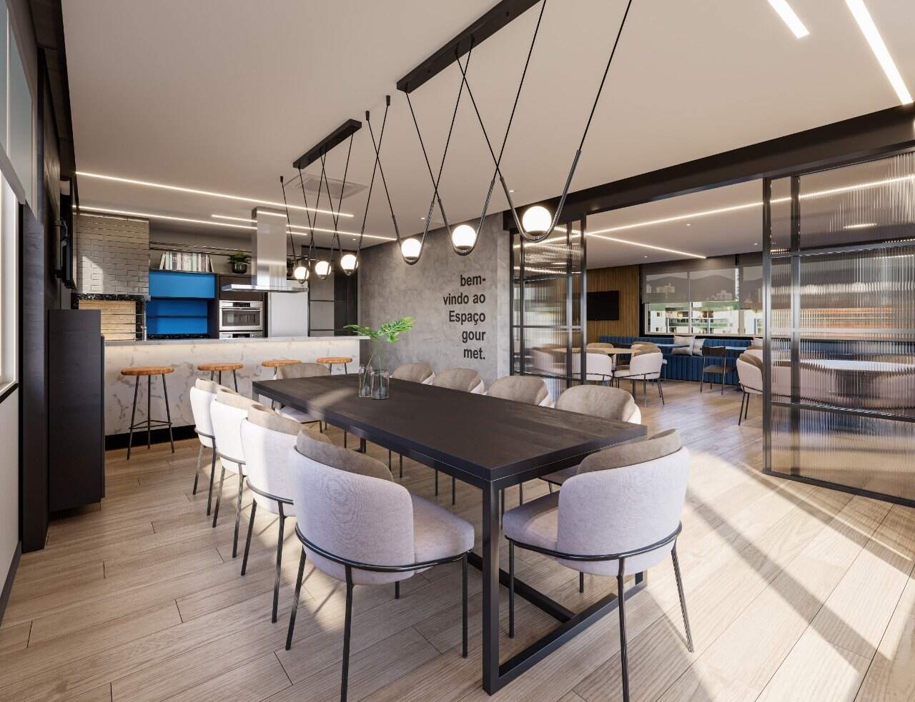 Studio 1 quarto em Jardim Atlântico, Florianópolis | D/nex Smart Living: 