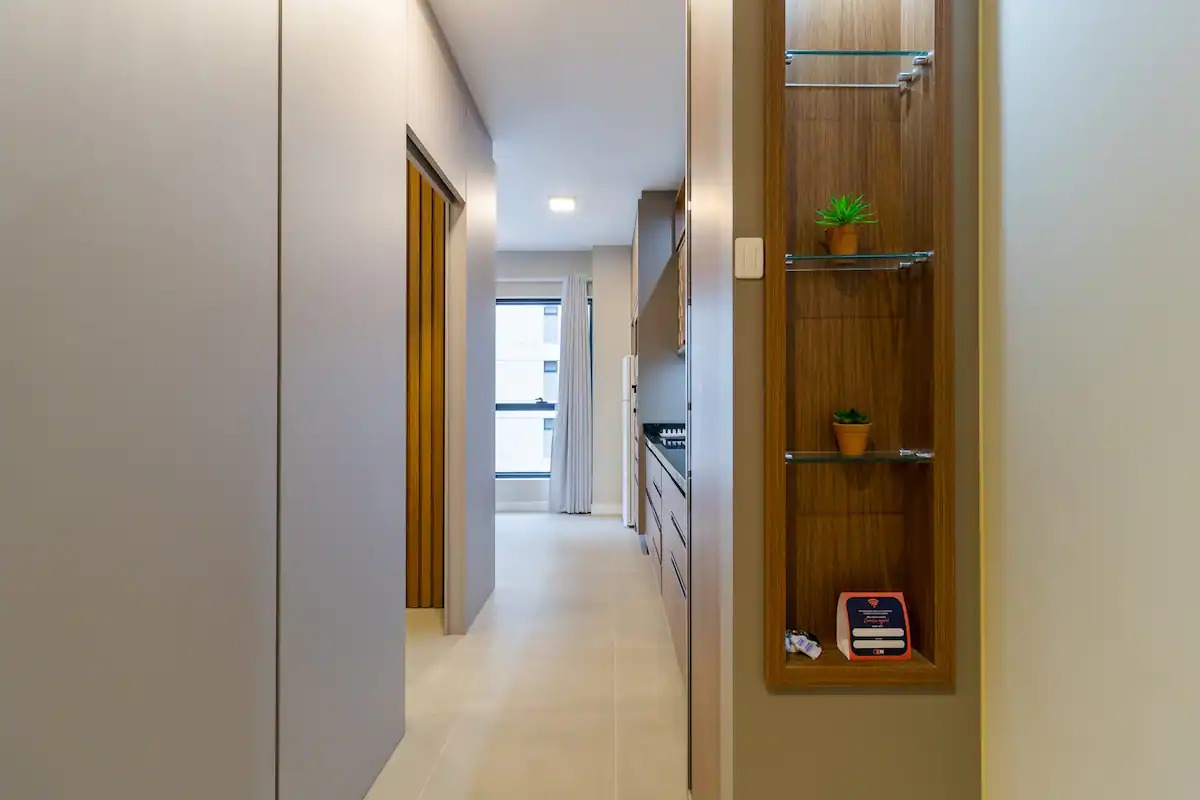 Estúdio[ NumeroQuarto] Centro Florianópolis Top Vision Tower: 