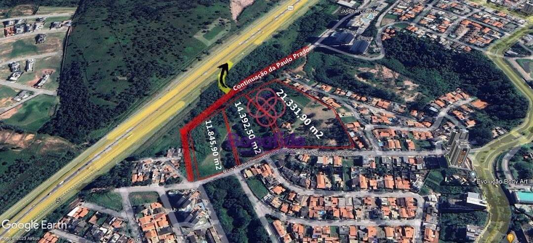 Área à venda no Vila Japi II: 