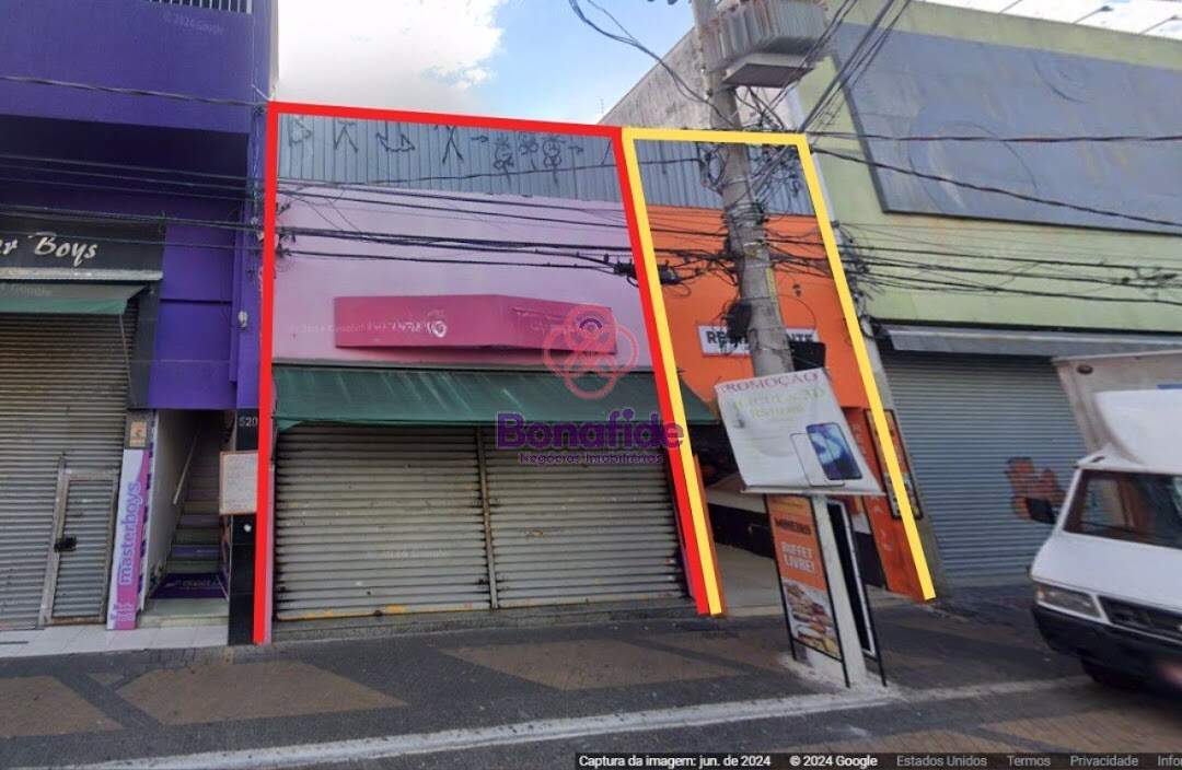 Salão à venda no Centro: 