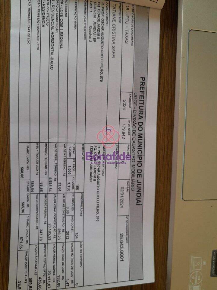 Casa à venda no Parque Cidade Jardim II: 